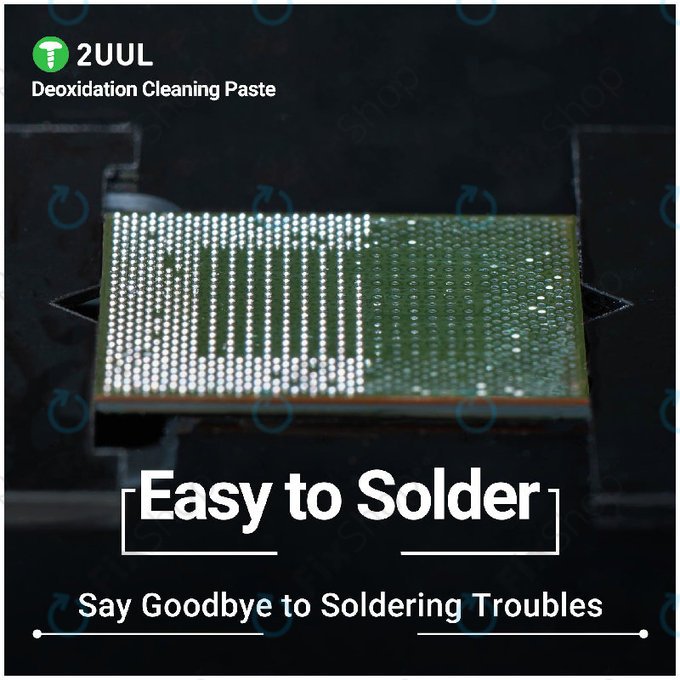 Pâte de désoxydation pour réactivation de pannes à souder, 2UUL SC15, 15ml