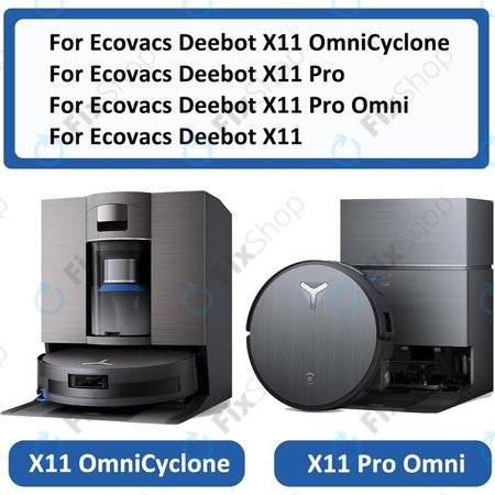 Ecovacs X11, X11 Omni, X11 Pro, X11 Pro Omni  - Filtre a poussiere