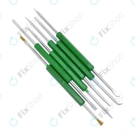 Baku BK-120 - Outils de réparation de PCB et de nettoyage de circuits intégrés (6 pièces)