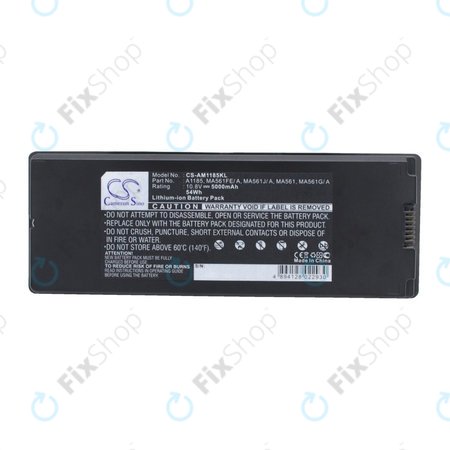 Apple MacBook 13" A1181 (Mid 2006 - Late 2007) - Batterie A1185 5000mAh HQ