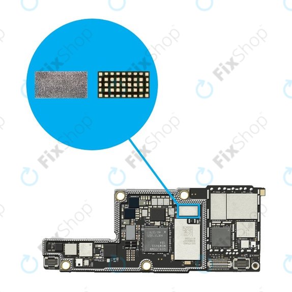 Apple iPhone X - Circuit intégré de gestion de l'alimentation P215E22