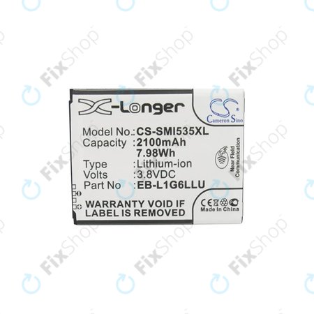 Samsung Galaxy S3 i9300 - Batterie EB-L1G6LLU 2100mAh HQ