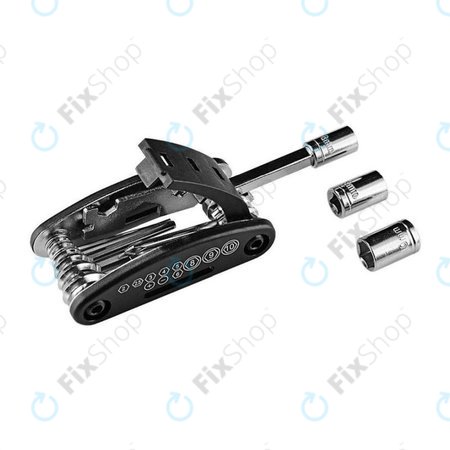 Boîte à outils multifonctionnelle pour scooters et vélos 16 en 1