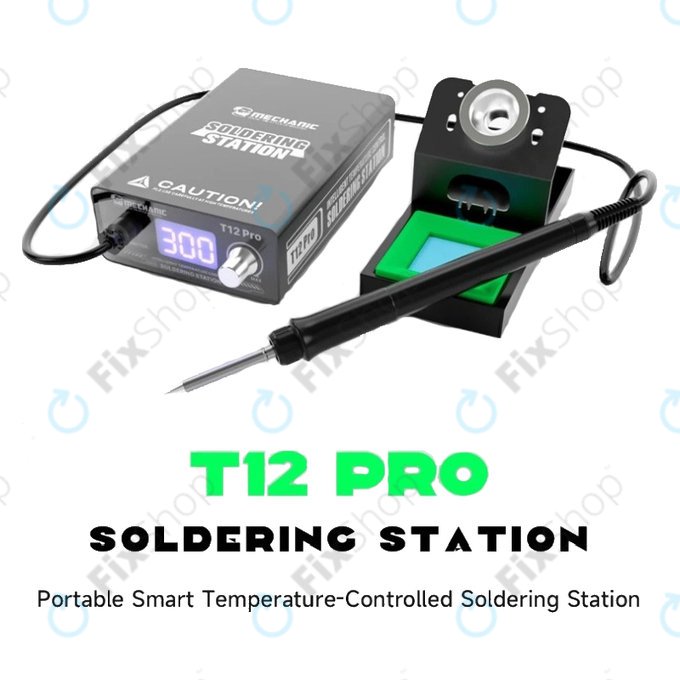 Mechanic T12 Pro - Station de Soudage Numérique (Black)