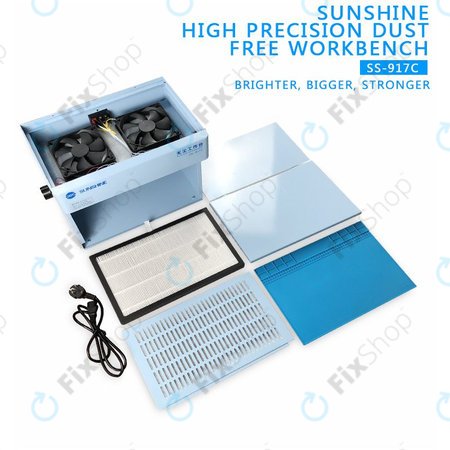 Sunshine SS-917C - Banc de travail sans poussière pour réparations