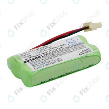 Batterie pour Motorola MBP20, 700mAh, Ni-MH, 2.4V, VT1208014770G, HQ