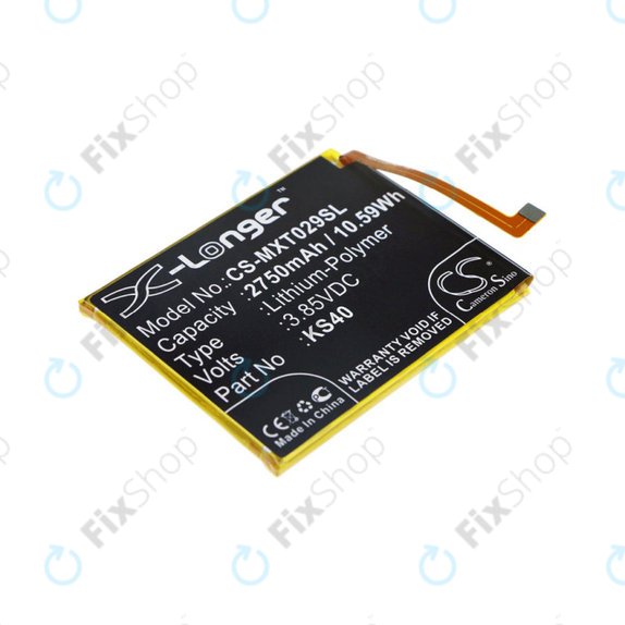 Motorola Moto E6 Play - Batterie KS40 2750mAh HQ