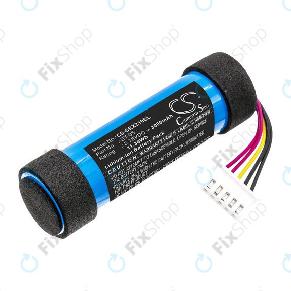 Batterie pour Sony SRS-XB21, 3000mAh, Li-Ion, 3.78V, ST-05, HQ