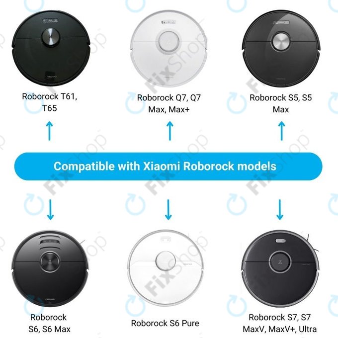 Xiaomi Roborock S-series, T-series, Q-series - Batterie XJT-2P4S-6000 Li-Ion 14.4V 6000mAh