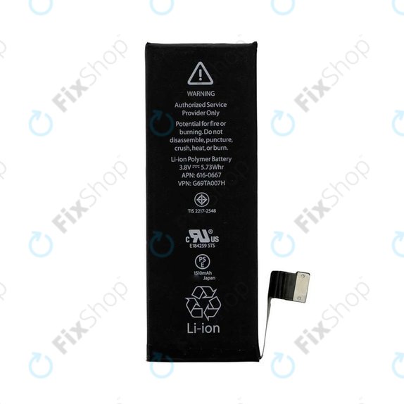 Batterie pour iPhone 5C, 1510mAh