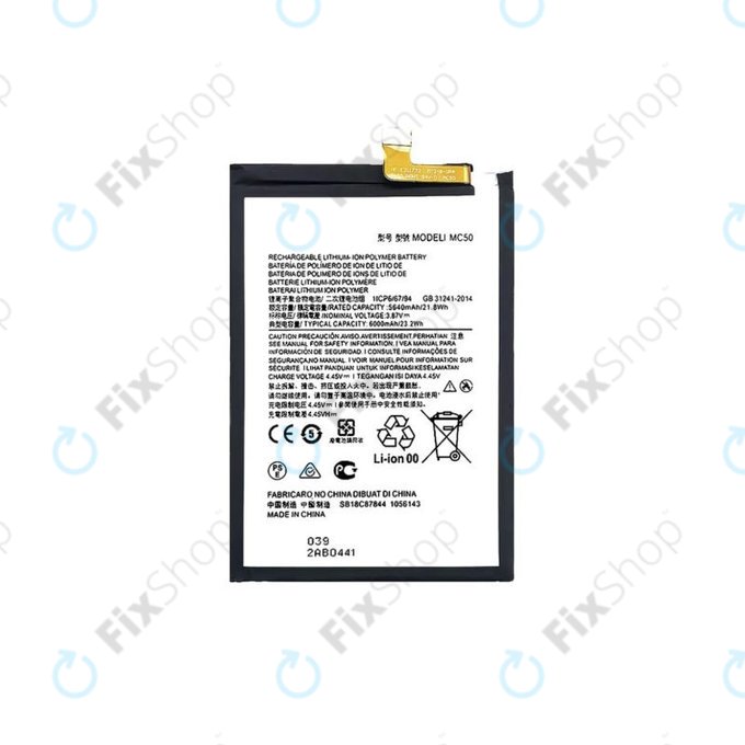 Motorola Moto G9 Power, G60 XT2135 - Batterie MC50 5800 mAh