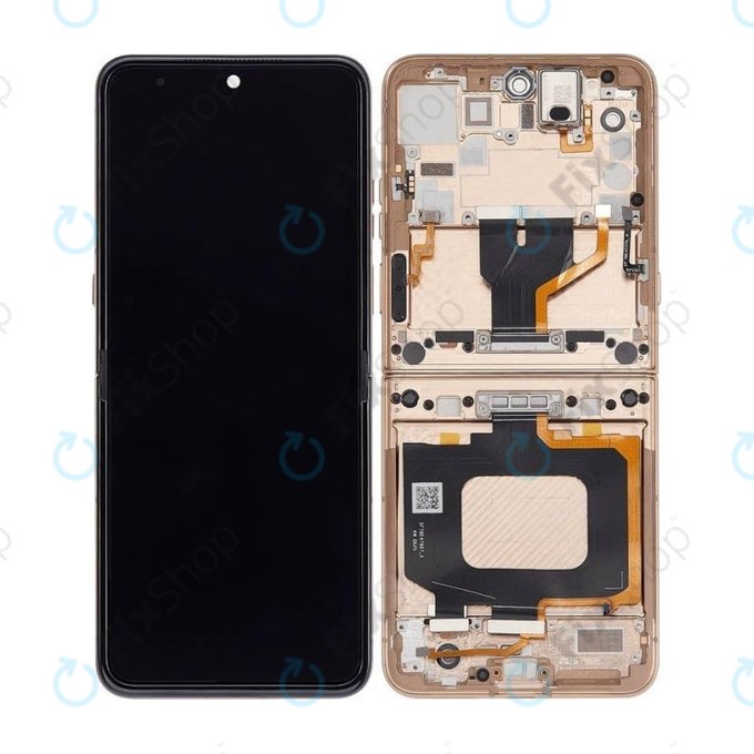 Motorola Razr 60 Ultra - Écran LCD + Écran tactile + Cadre (Mountain Trail) - 5D68C29812 Genuine Service Pack