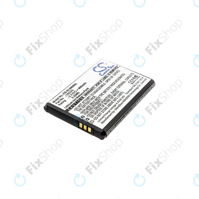 Batterie pour Steelseries 61298rx, Siberia 840, 900mAh, Li-Ion, 3.7V, 160240, HQ