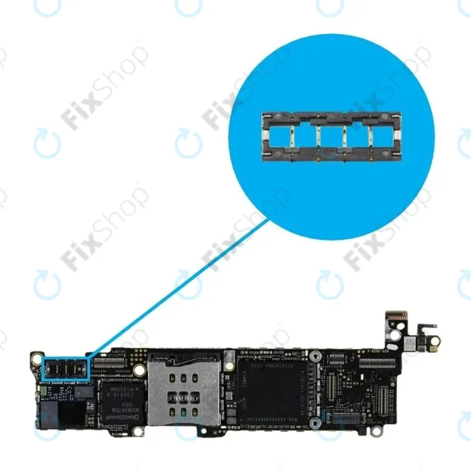 Apple iPhone 5C, 5S - Connecteur batterie