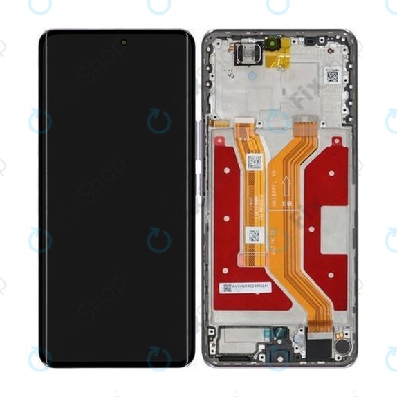 Honor Magic7 Lite - Écran LCD + Écran tactile + Cadre (Titanium Purple) - 0235AMMP Genuine Service Pack