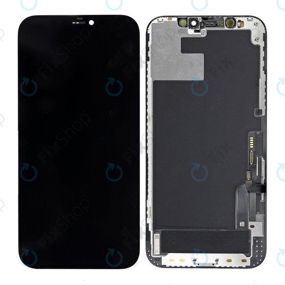 Écran In-Cell HD+ pour iPhone 12, 12 Pro, Tactile avec cadre