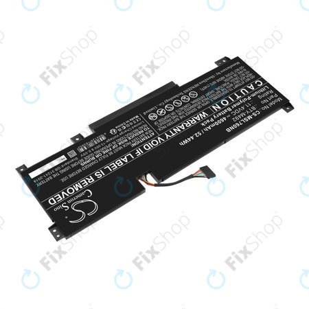 Batterie pour MSI Pulse GL76, Katana GF66, Bravo 15, Crosshair 17, 4600mAh, Li-Pol, 11.4V, BTY-M492, HQ