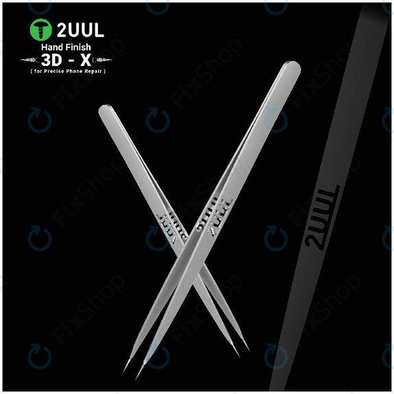 Pincette de précision, finition manuelle 3D-X, 2UUL TW02
