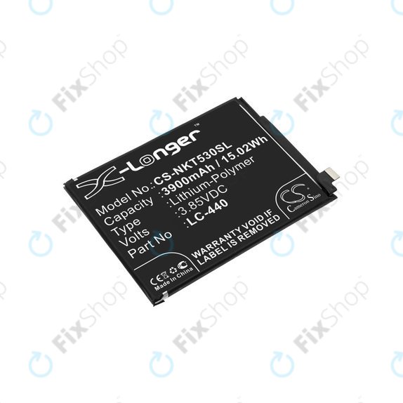 Batterie pour Nokia 5.3, 3900mAh, Li-Pol, 3.85 V, LC-440, HQ