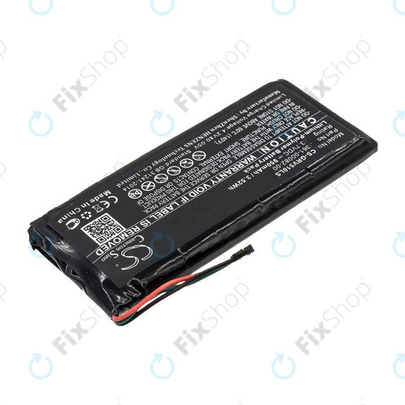 Batterie pour Garmin Varia TL, RTL510, Varia RTL501, 950mAh, Li-Pol, 3.7V, 361-00082-00, HQ