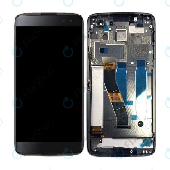 Blackberry DTEK60 - Écran LCD + Écran tactile + Cadre (Noir)