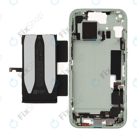 Cadre central avec batterie pour iPhone 15 | Green | ZD076-00673 | Genuine Apple