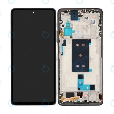 Xiaomi 11T Pro - Écran LCD + Ecran Tactile + Cadre (Gris Météorite) - 5600030K3S00, 56000E0K3S00 Genuine Service Pack