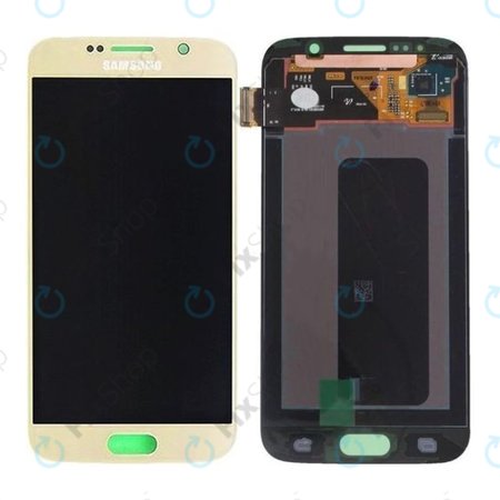 Samsung Galaxy S6 G920F - Écran LCD + Écran Tactile (Or Platine) - GH97-17260C Genuine Service Pack