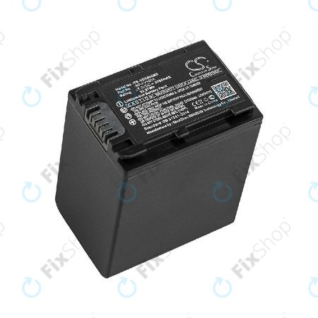 Batterie pour Sony Fdr-Ax33, Sony Fdr-Ax40, 3050mAh, Li-Ion, 7.3V, NP-FV100A, HQ