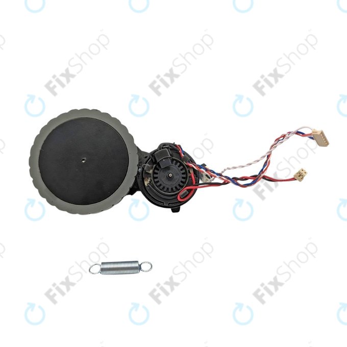 Roue avec moteur, Gauche, Noir pour iRobot Roomba Combo 111, Roomba Combo 113