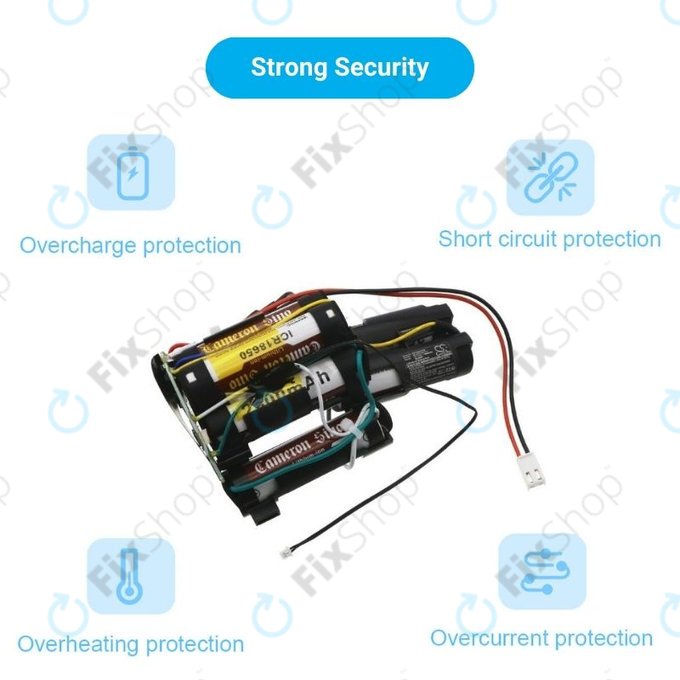 Philips PowerPro Aqua, Duo - Batterie 300003446961, 69-2008-009-211, 69-2008-009-201 Li-Ion 25.2V 2000mAh HQ