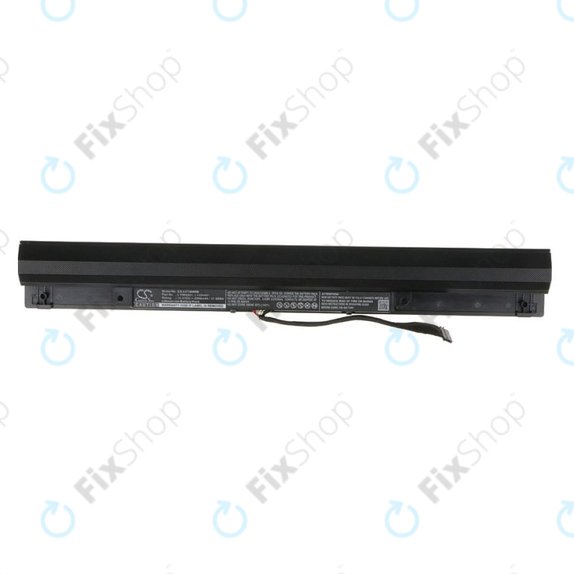 Batterie pour Lenovo Ideapad 100, 110, 300, B50, B71, 2200mAh, Li-Ion, 14.4V, L15M4A01, HQ