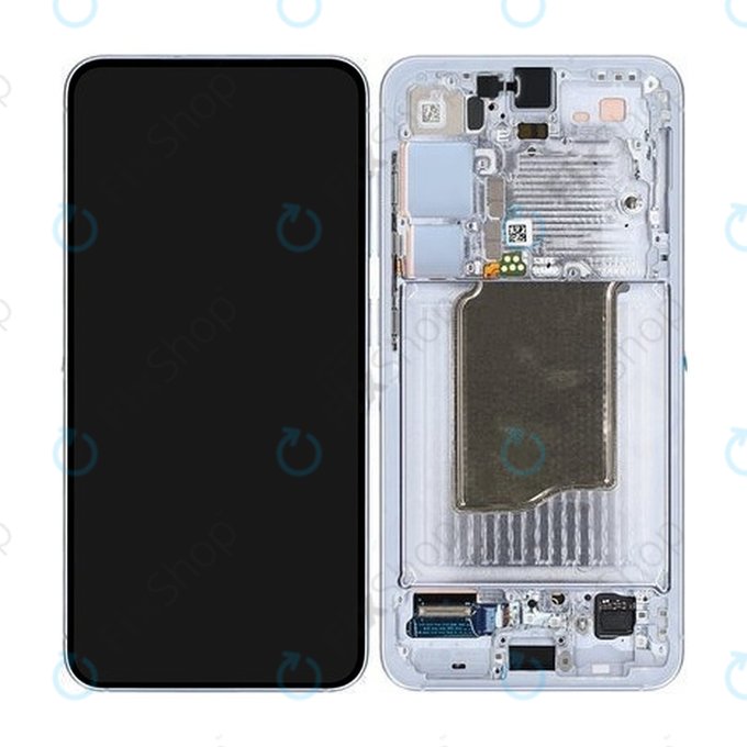 Samsung Galaxy S25 - Écran LCD + Écran tactile + Cadre (Icy Blue) - GH82-36329C Genuine Service Pack