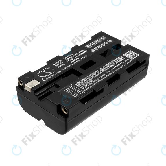 Batterie pour Feelworld Monitor, Sony UPX-2000, 2000mAh, Li-Ion, 7.4V, NP-F330, NP-F570, HQ