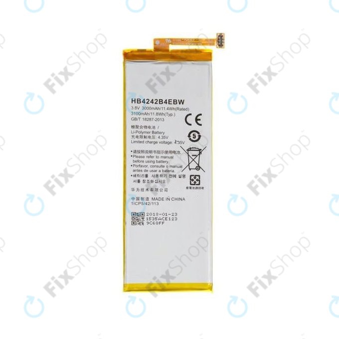 Huawei Honor 6, Huawei Honor 4X - Batterie HB4242B4EBW 3100mAh