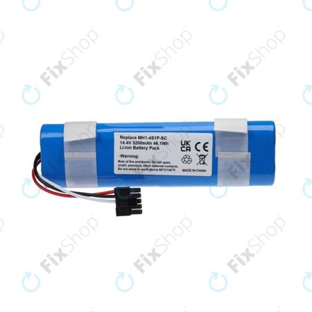 Xiaomi Mi Robot Vacuum Mop Pro (P), 2 (Mijia 2C), Viomi V2 Pro, Proscenic LDS M7 - Batterie STYJ02YM, MH1-4S1P-SC Li-Ion 3400mAh