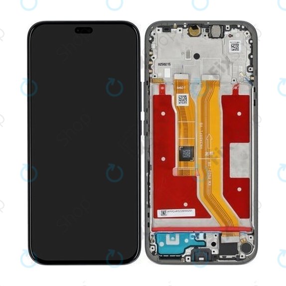 Honor 400 Lite - Écran LCD + Écran tactile + Cadre (Velvet Black) - 0235ANTF Genuine Service Pack