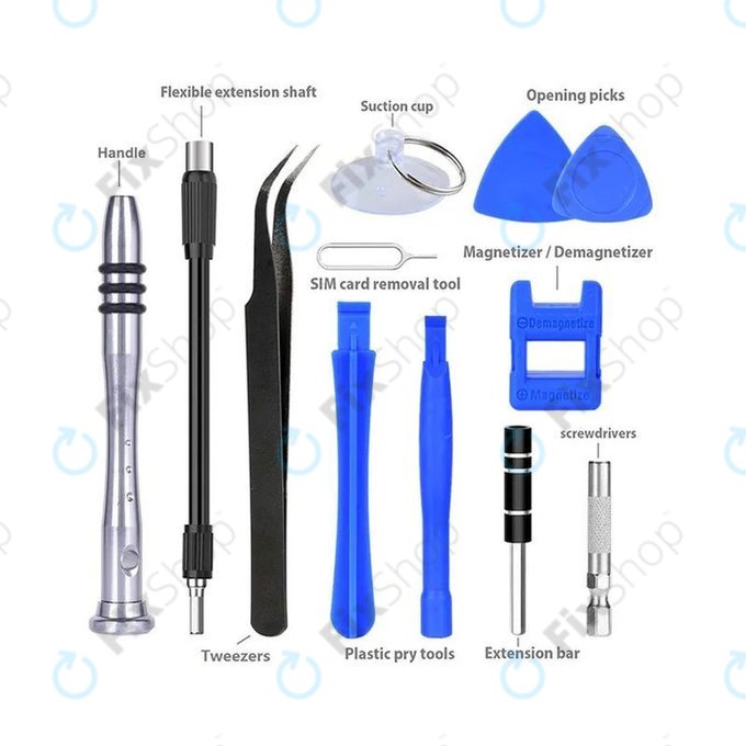 Kingsdun - Jeu de tournevis et embouts de précision pour réparation de téléphones portables, PC et électroniques 115 en 1