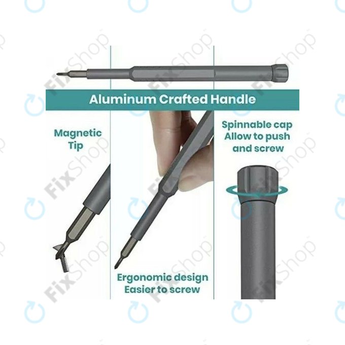 Xiaomi Mijia Wiha - Jeu de tournevis magnétiques de précision polyvalents 25 en 1