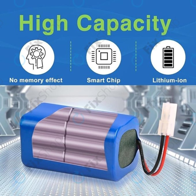 Xiaomi Mijia G1, série Flyco FC, myVacBot SN500, série Panasonic MC, Phicomm X3, série Puppy R - Batterie Li-026418 2600mAh HQ