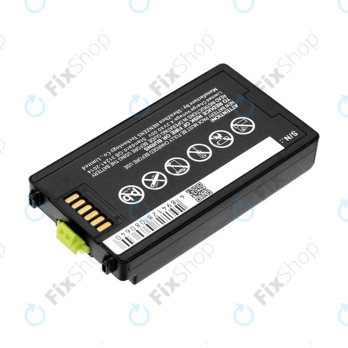 Batterie pour Symbol, Zebra MC3100, MC3190, 2500mAh, Li-Pol, 3.7V, BTRY-MC31KAB02, HQ