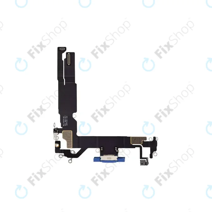 Apple iPhone 16 - Connecteur de charge + Câble flexible (Ultramarine)