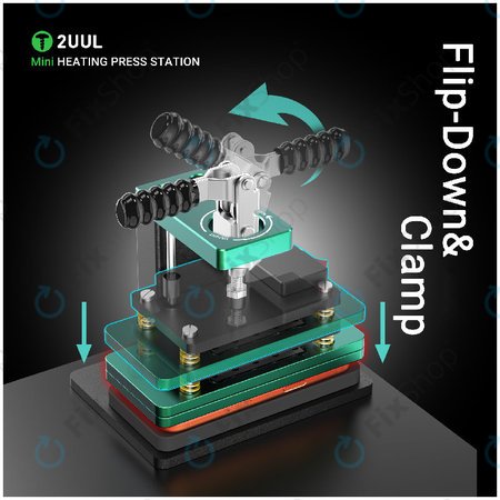 Mini station de pressage chauffante, 2UUL DA07