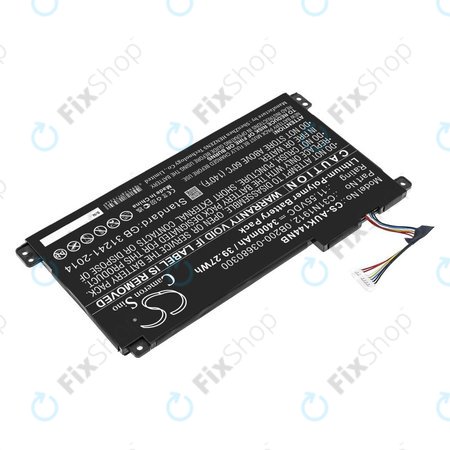 Batterie pour Asus Vivobook 14, E510, 3400mAh, Li-Pol, 11.55V, C31N1912, HQ