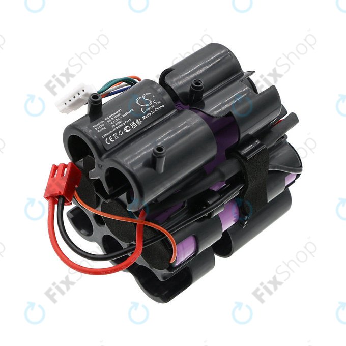 Batterie pour Rowenta RH6543WH, RH6545WH, RH6547WH, 2000mAh, Li-Ion, 14.4V, RS-RH5864, HQ