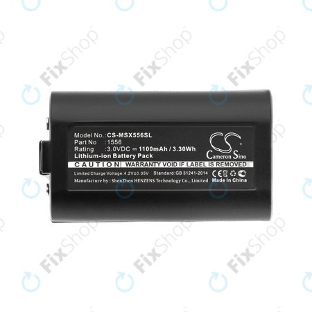 Batterie pour Microsoft Xbox One Wireless Controller, Xbox One S, X, Elite Controller, 1556, 1100mAh, Li-Ion, 3V, 1556, HQ