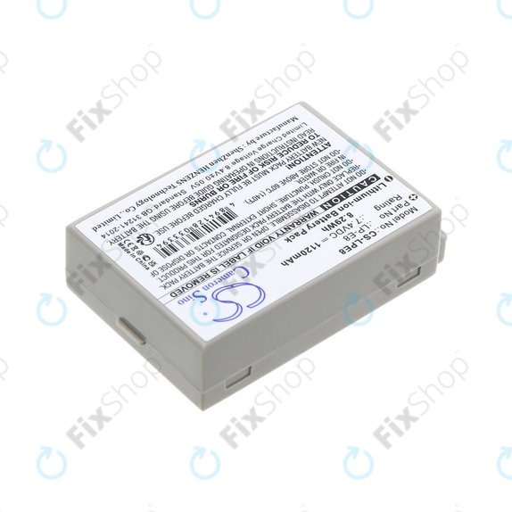 Batterie pour Canon EOS 550D, 600D, LP-E8, Li-ion, 7.4V, 1120mAh, HQ