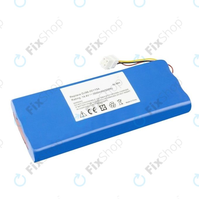 Samsung Navibot SR9630S, VC-RA50VB, VC-RA84V - Batterie DJ96-00113A Ni-MH 14.4V 3500mAh