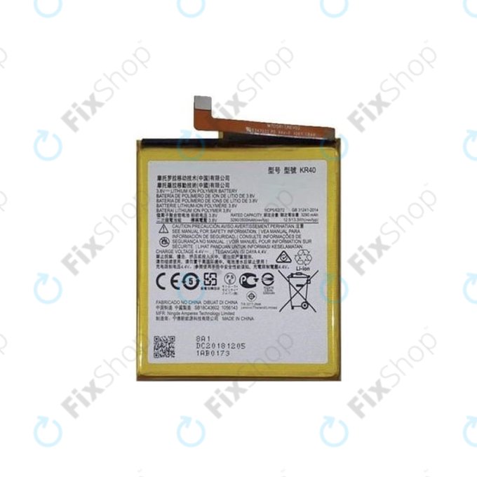 Motorola One Vision - Batterie KR40 3500mAh