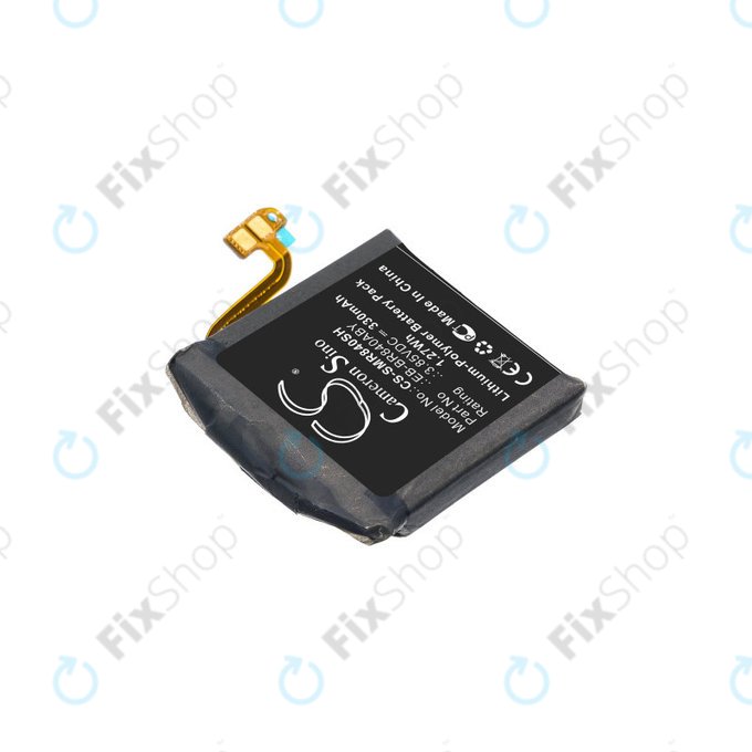 Batterie pour Samsung Galaxy Watch 3 45mm R840, R845, 330mAh, Li-Pol, 3.85 V, EB-BR840ABY, HQ